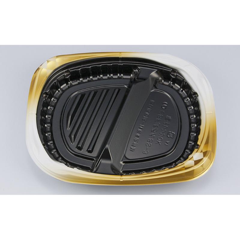 【600枚】弁当容器 CBFまろん8S-3 ゴルトBW本体 シーピー化成 00766243