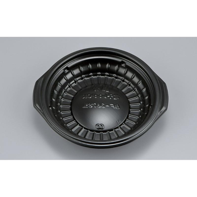 【900枚】どんぶり容器 BF-387S浅 黒 本体 シーピー化成 00769393｜プロステアウトレット