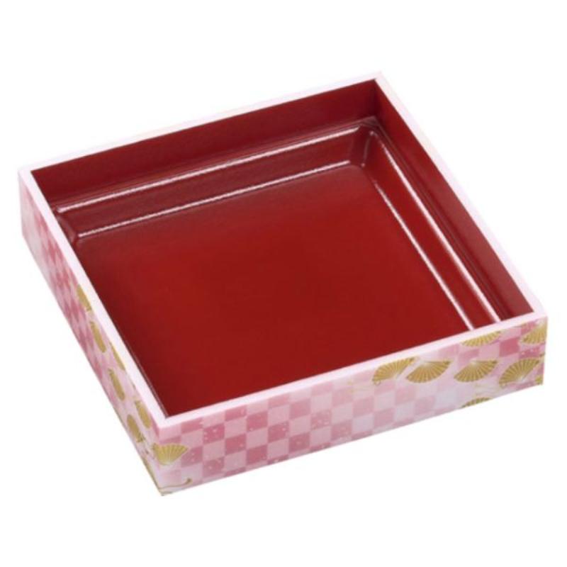 【240枚】弁当容器 WPS-角180-180(V) 本体 市松春扇 エフピコ 00769475|プロステアウトレット