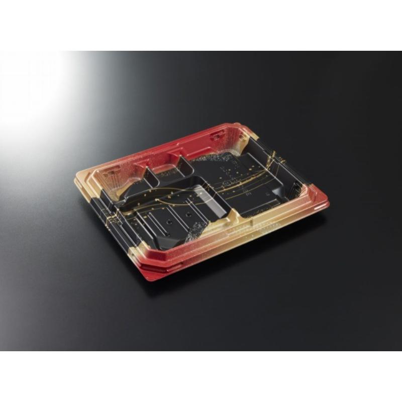 【600枚】弁当容器 CT宝台膳 23-19E 光輝R 身 中央化学 00772330
