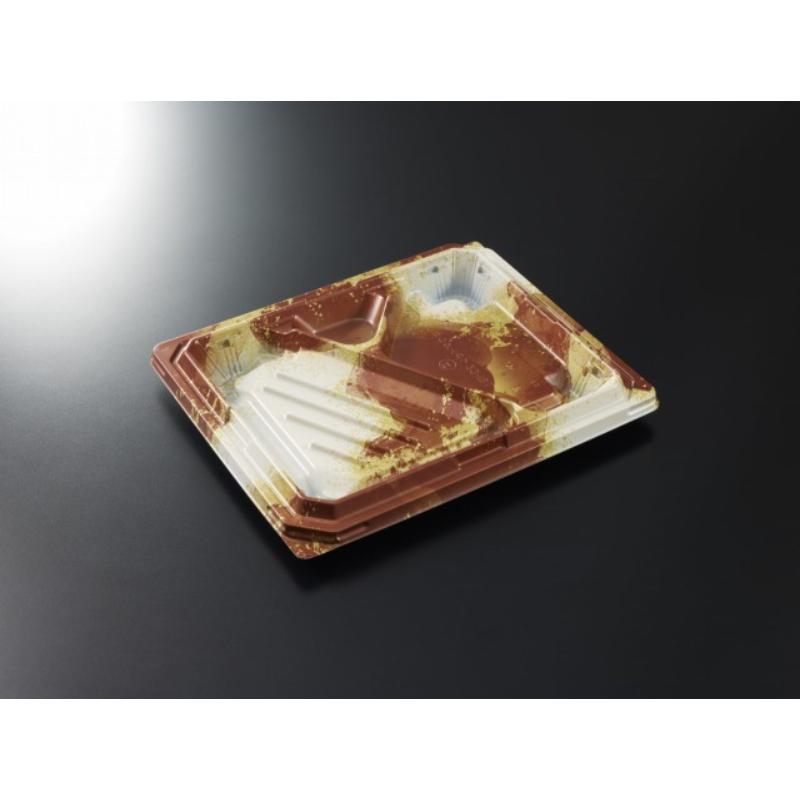 【600枚】弁当容器 CT宝台膳 23-19L 伊織BR 身 中央化学 00772334｜プロステアウトレット