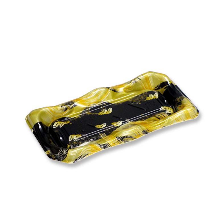 【1200枚】和菓子容器 富士1-4(4)うねり風PGHF デンカポリマー 00775920