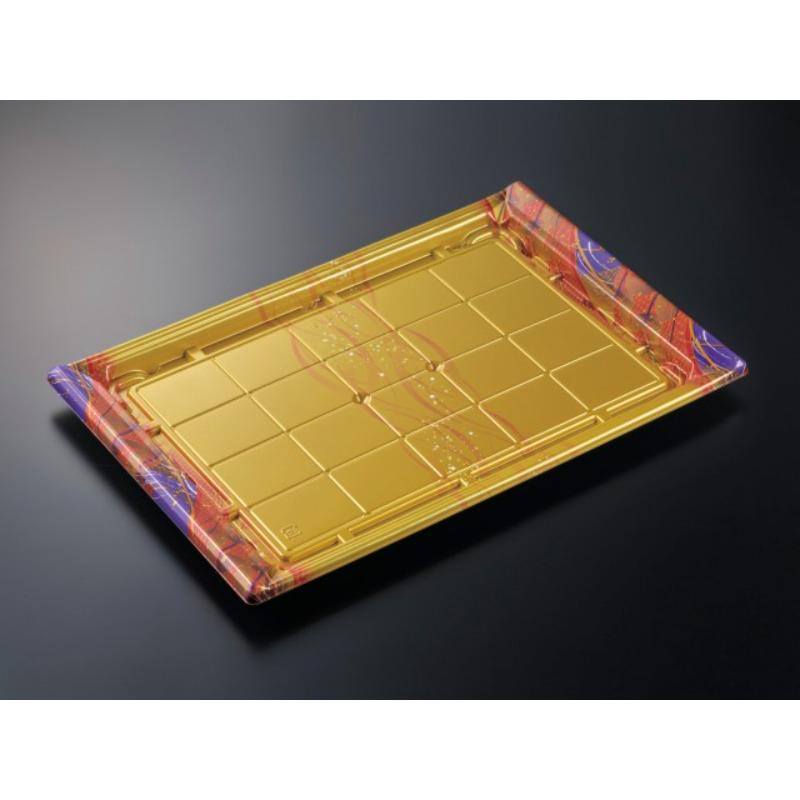 【120枚】刺身容器 CF宴角 45-30 華やぎV-BK 身 中央化学 00776862