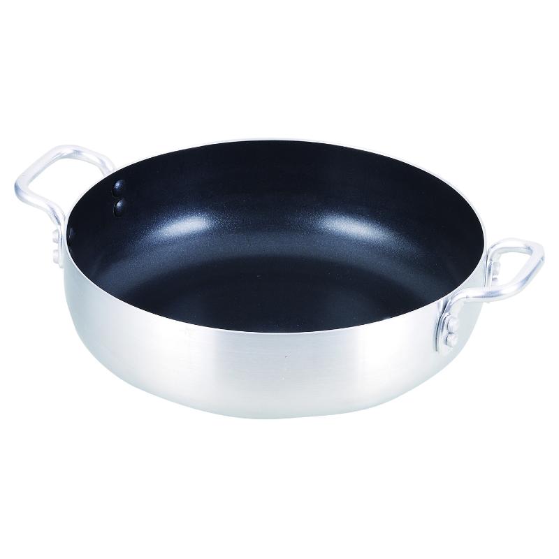 【12個】調理道具 テーブルトップ オーブンにも使える卓上鍋22cm(内面ダイヤモンドコート) パール金属 00777156