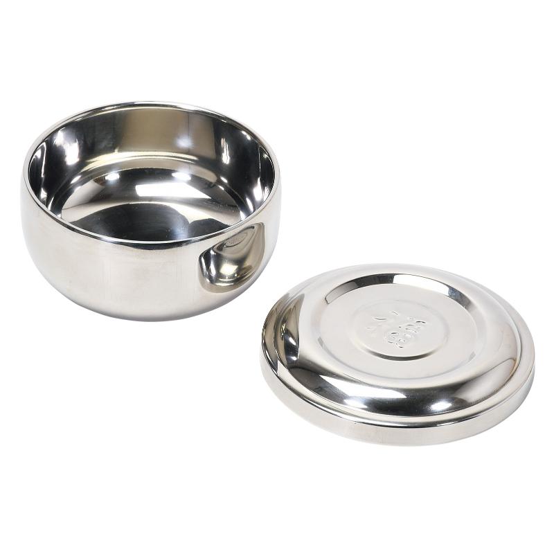 【60個】中華用食器 韓味家 ダブルステンレス製茶碗13cm パール金属 00777177