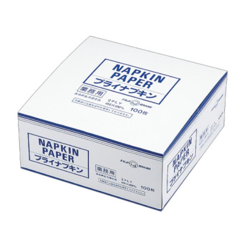【2000枚】店舗資材 2PLY ナプキン白 4折 箱入り 尚美堂 00788116