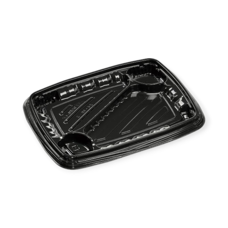【600枚】弁当容器 MSDレイア24-18-3 黒 エフピコ 00762082｜プロステアウトレット