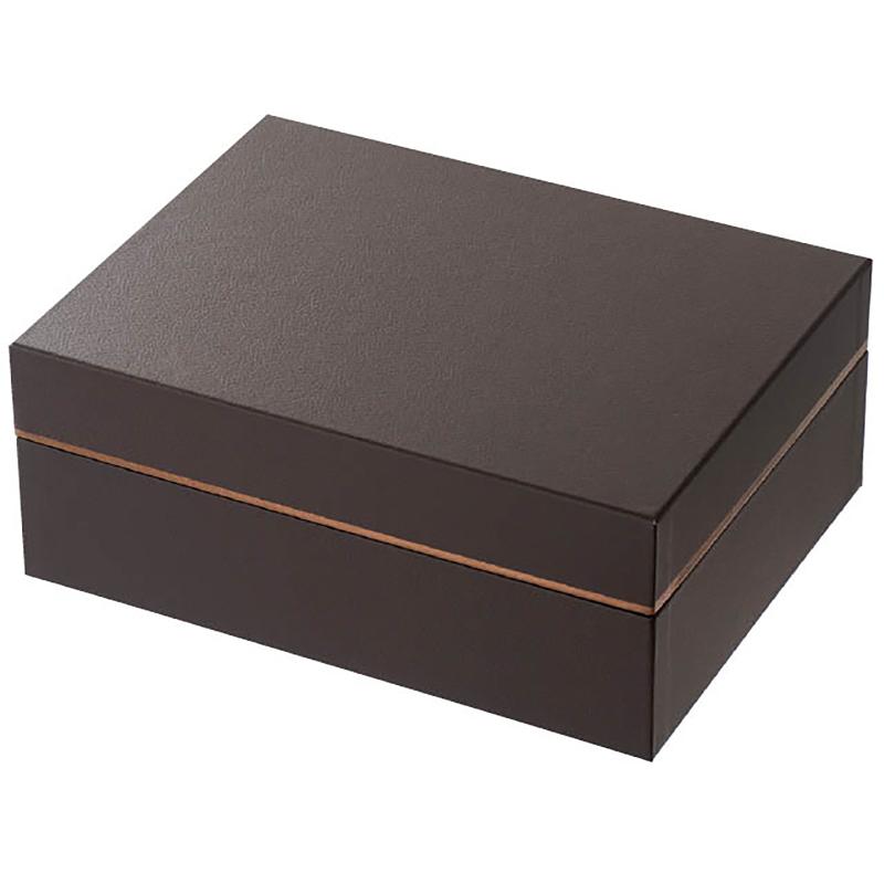 【1組】贈答箱 CLI-HBXL クラシカルライン二段貼箱-XL(4個) ヘッズ 00787928