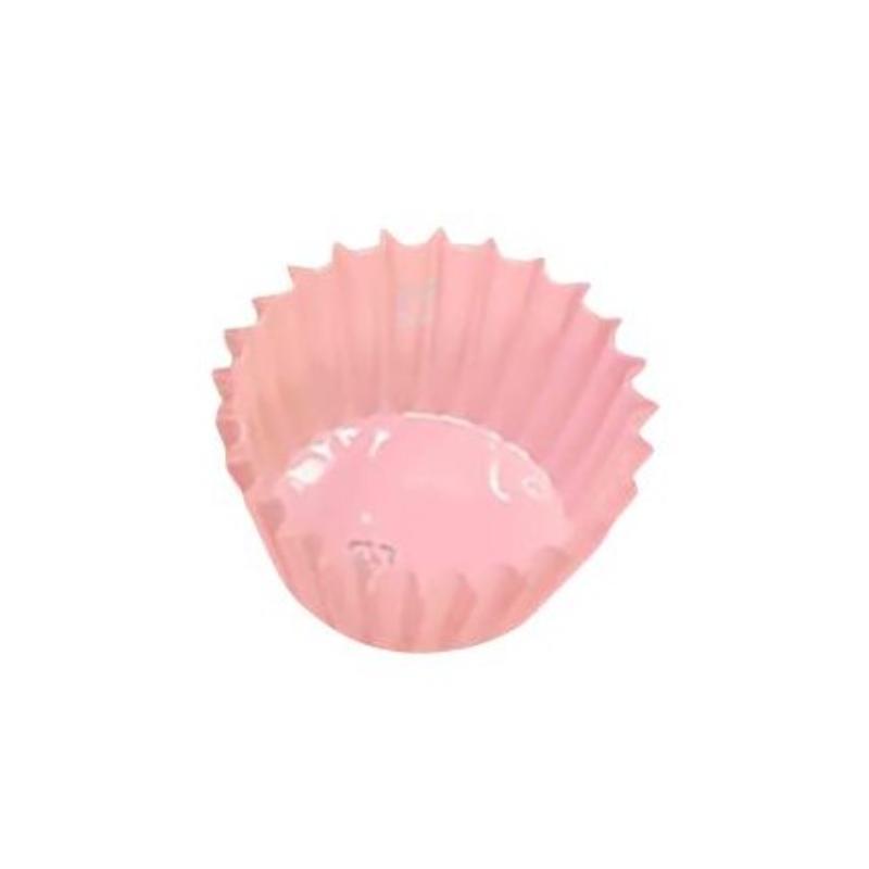 【10組】おかずカップ PETフィルムカップ 丸形 6号深口(6F) ピンク 500枚入 旭創業 00795113