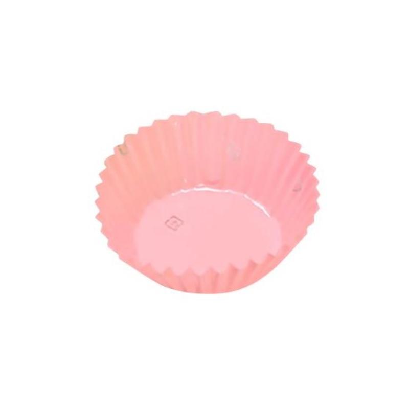 【10組】おかずカップ PETフィルムカップ 丸形 9号深口(9F) ピンク 500枚入 旭創業 00795154