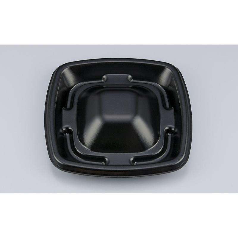 【400点】精肉容器 SFみな盛20-20 黒 本体 シーピー化成 00793765|プロステアウトレット
