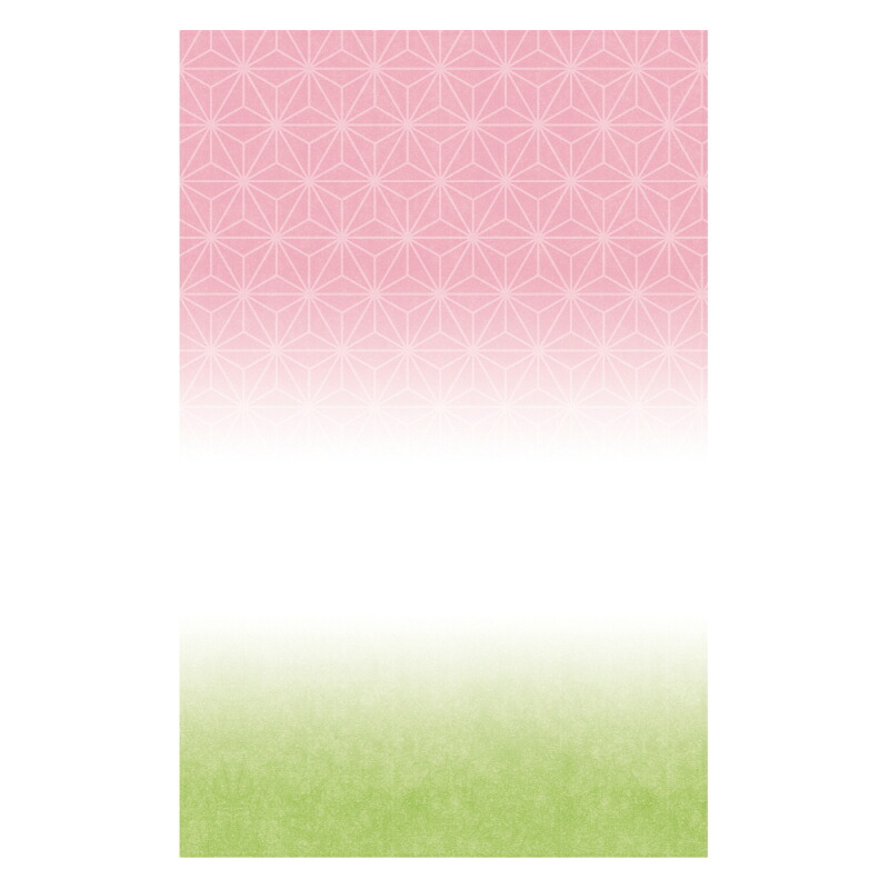 【500点】ギフト箱 封筒型平袋 和衣 緑桃 ヤマニパッケージ 00801143
