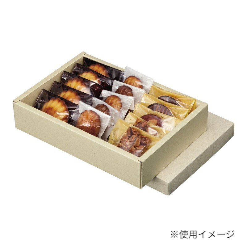 【100点】ギフト箱 ナチュラル大浅口 ヤマニパッケージ 00801196