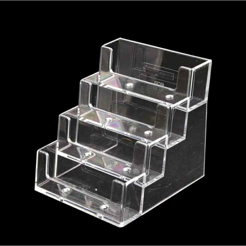 【120点】売場備品 カードホルダー 4BC93(名刺ヨコ4段) 友屋 00806460