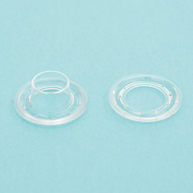 【1点】イベント用品 ハトメ 透明プラスチック(1000ケ) 友屋 00818365