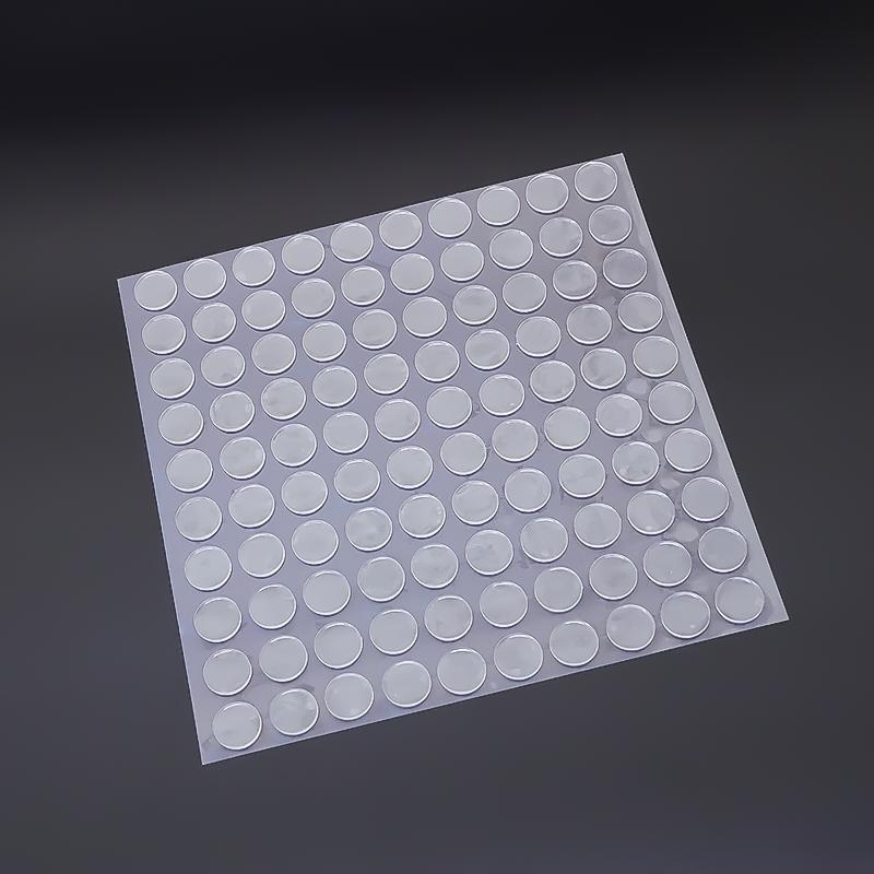 【1点】【防災】転倒防止用品 ゲルタック 丸型 φ20×2.0mm 100個付 エクシール 00819416