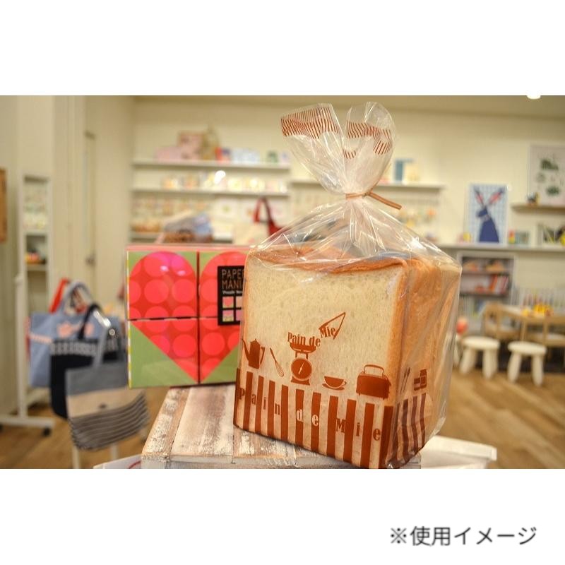 【4000点】食パン袋 PP食パン1斤袋 カフェスタイル パケドゥソレイユ 00825062|プロステアウトレット