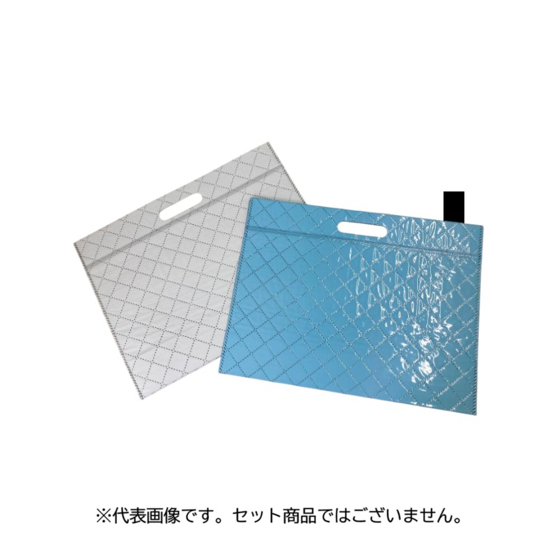 【100点】保存・保冷用品 プレミアムチャック付き保冷バッグホワイトM メルクロス 00826479