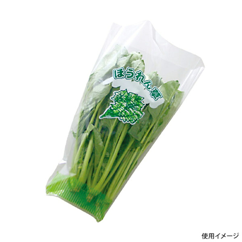 【5000点】青果用袋 NEW新鮮パック ほうれん草 小1 三角袋 精工 00564661|プロステアウトレット
