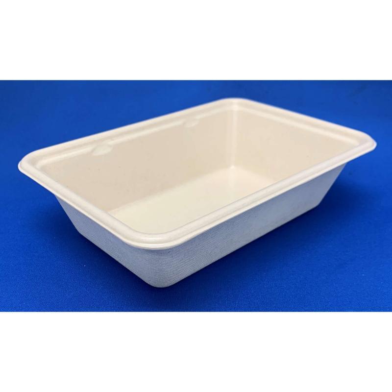 【600点】どんぶり容器 B-3(本体)バガス 青葉紙業 00831290
