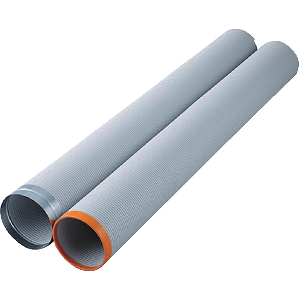 Suiden SS延長排気ダクト 3口用 2m×2本 SS-HD-250-2M2P|ものづくり本舗 店