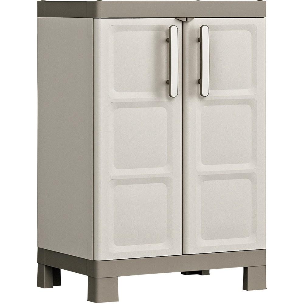 KETER 樹脂製物置エクセレンス 650X450X970 2段 9709000031312|ものづくり本舗 店