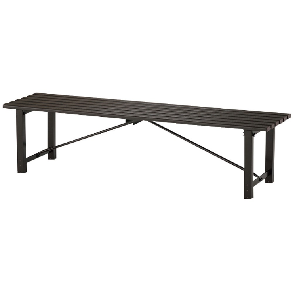 ハセガワ　アルミ縁台　ＴＧ型　天板Ｌ１８０&times;Ｗ４５&times;Ｈ４５ｃｍ（１６８９０）　TG2.0-1845｜ものづくり本舗 店