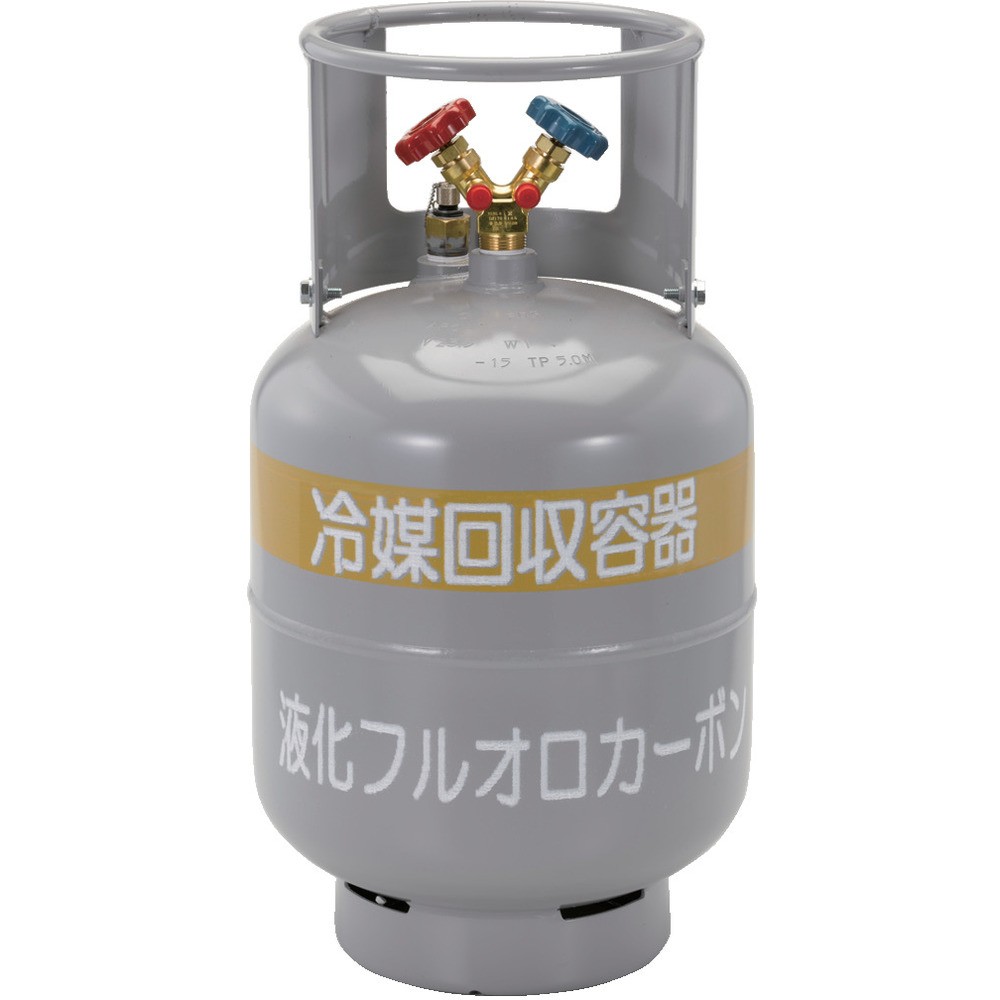 【製造会社直送T】 タスコ 冷媒リコール用ボンベ ２４Ｌ TA110-24