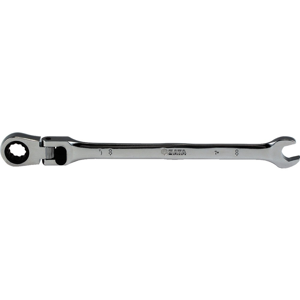 【製造会社直送T】 ＳＡＴＡ ロング首商い口ロッキングコンビネーションラチェットレンチ ２５粍 46817