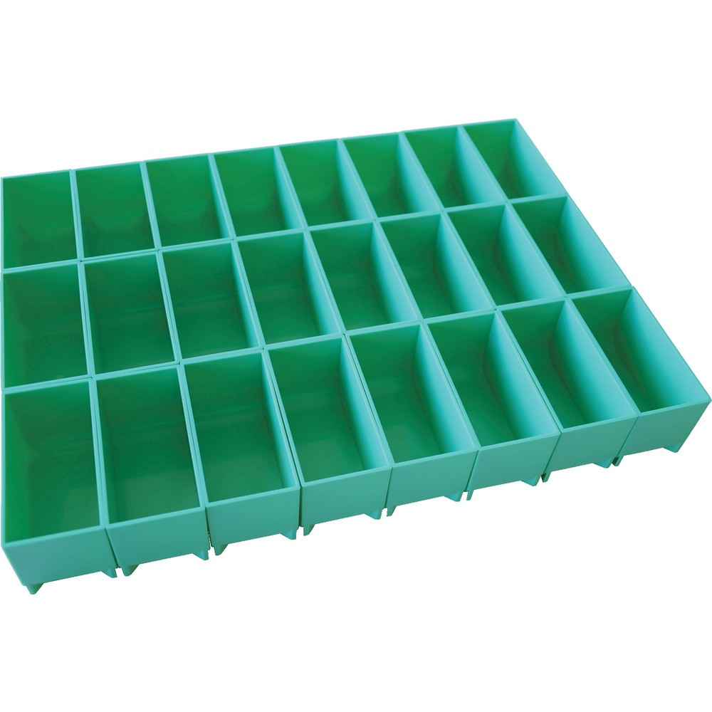 ＴＲＵＳＣＯ　プロ用段積みバッグ　ＳＴＡＣＫ　ＢＬＯＣＫ　パーツケース　４２０Ｘ７０　Ｂタイプ　SB-PT42B-B｜ものづくり本舗 店