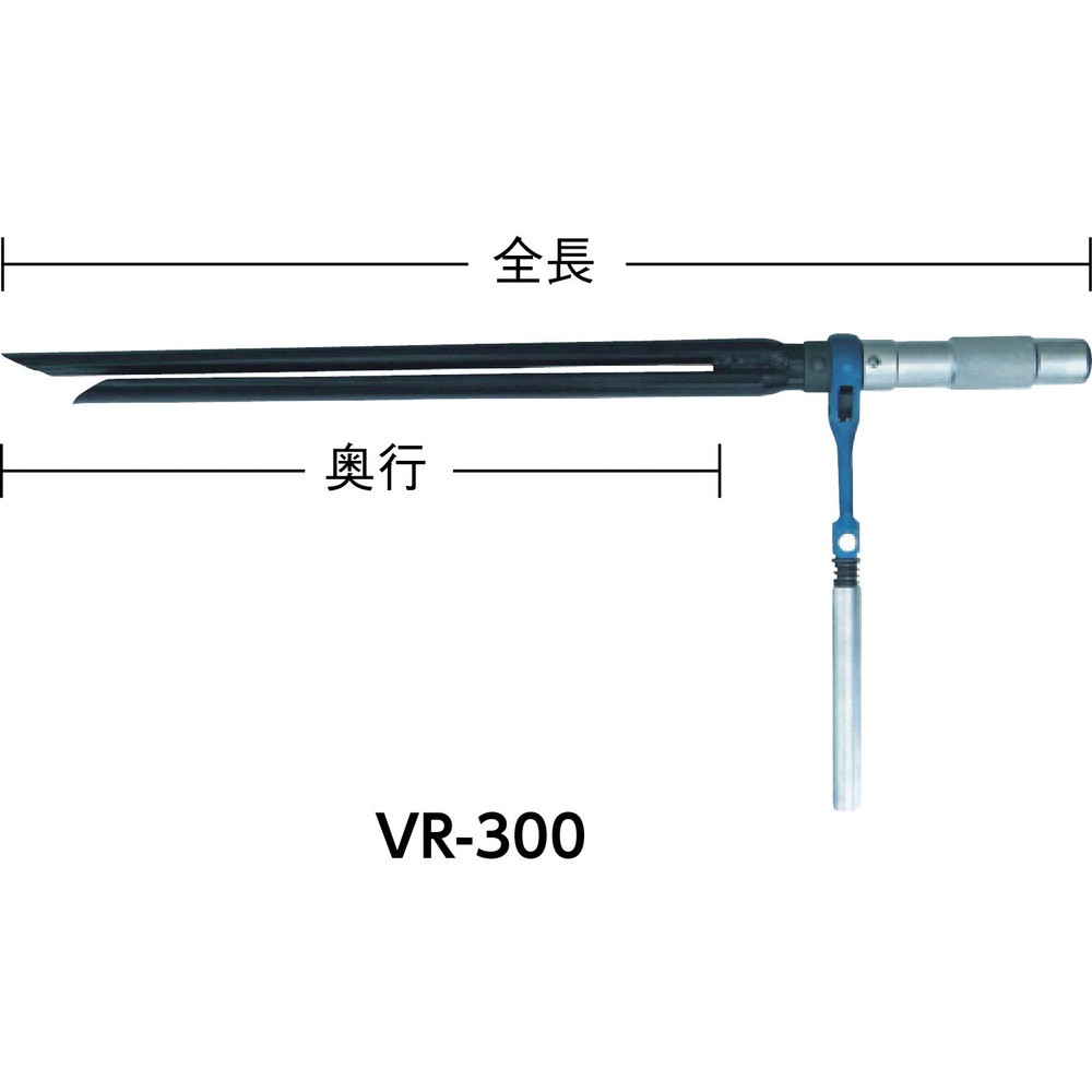 【製造会社直送T】 ＴＯＰ ボイド管ラチェット ４５０粍 VR-450