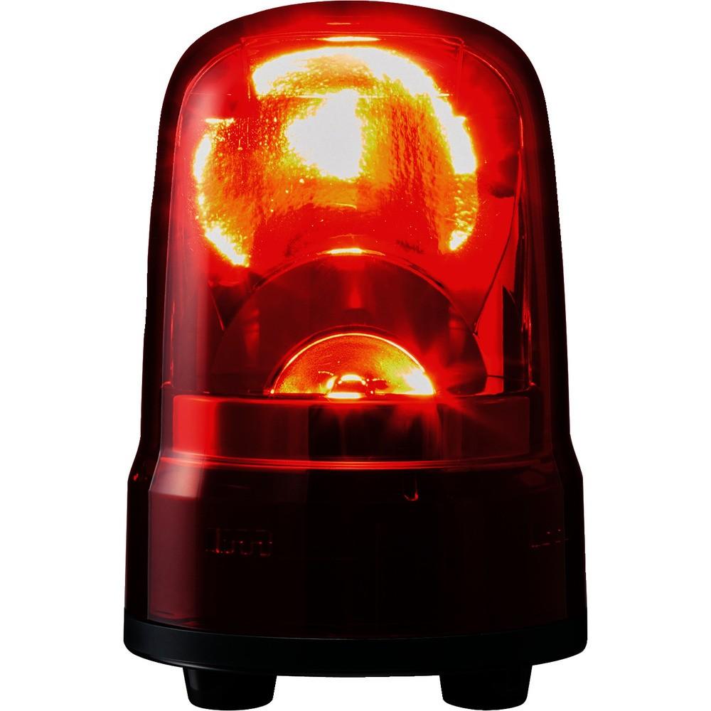 【製造業者直送T】 ＰＡＴＬＩＴＥ 回転させる灯 Φ８０ Ｍ２ ＡＣ繋ぎ Ｒ SKS-M2-R