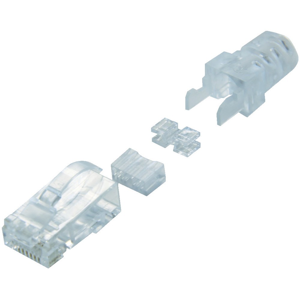 【製造会社直送T】 コーニング Ｃａｔ６ ＲＪ４５モジュラープラグ （１００個入） VOL-RJ45PLG-6LBL