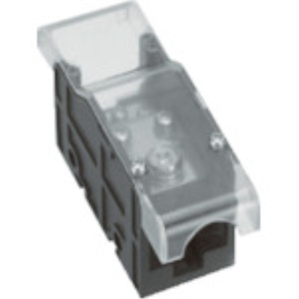 【製造業者直送T】 ＴＲＵＳＣＯ 分かれ出る端子台 ６００Ｖ ８０Ａ ４Ｐ OTP80-4P
