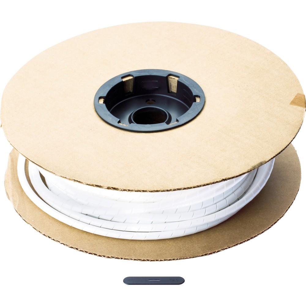【製造会社直送T】 ＰＡＮＤＵＩＴ スパイラルラッピング ポリエチレン 白 T25F-C10