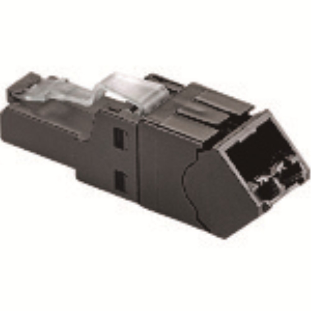 【製造会社直送T】 ＰＡＮＤＵＩＴ ＬＡＮ繋ぎ ＣＡＴ６Ａ 飾り気の無い成端モジュラープラグアングルタイプ １０個入り口・入口 ＦＰＵＤ６Ｘ８８ＭＴＧ－Ｘ FPUD6X88MTG-X