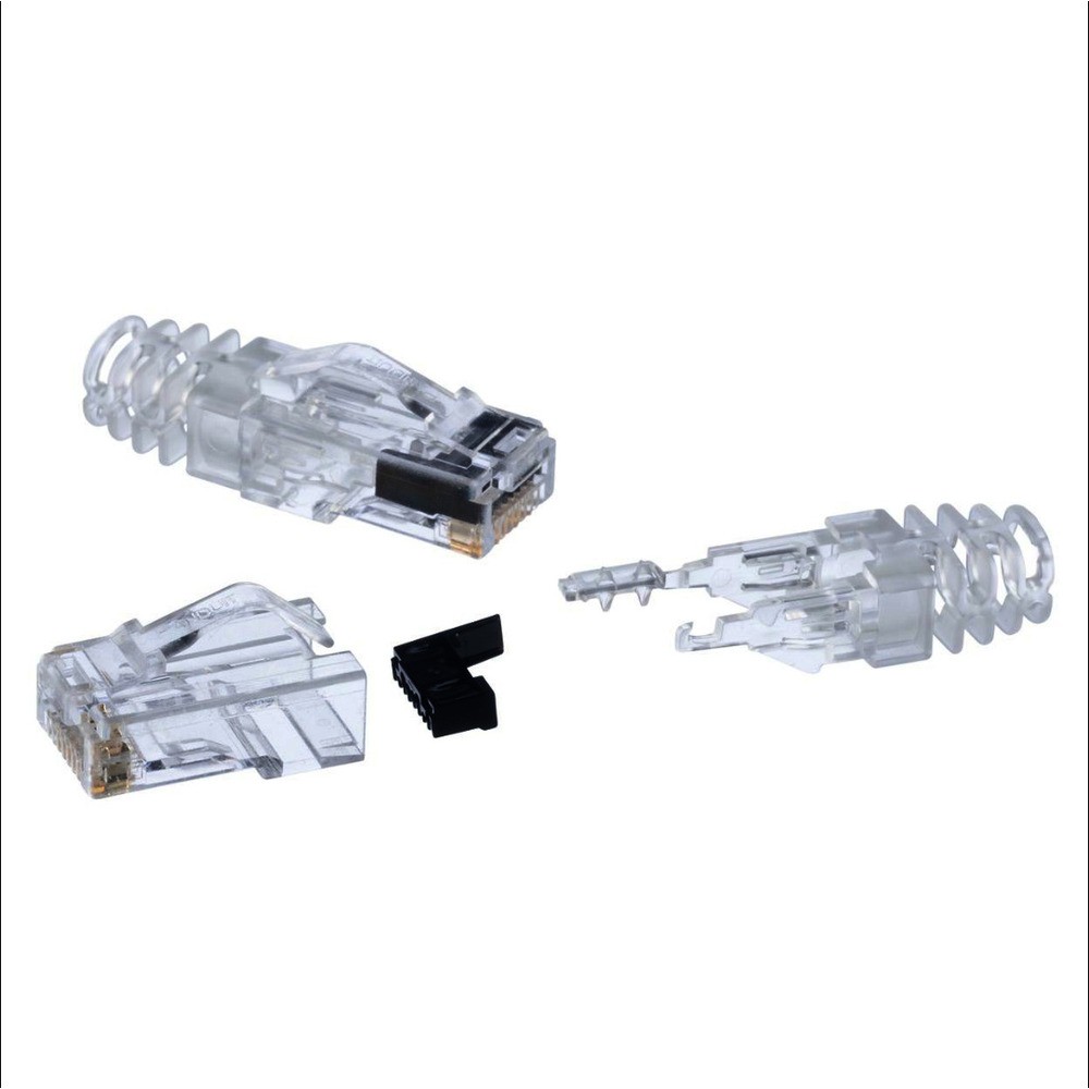 【製造会社直送T】 ＰＡＮＤＵＩＴ Ｃａｔ６モジュラープラグ 導電体径：２３～２４ＡＷＧ 単線・撚線共用 ３天下太平社会システム １００個入り口・入口 ＳＰ６８８Ｅ－Ｃ SP688E-C