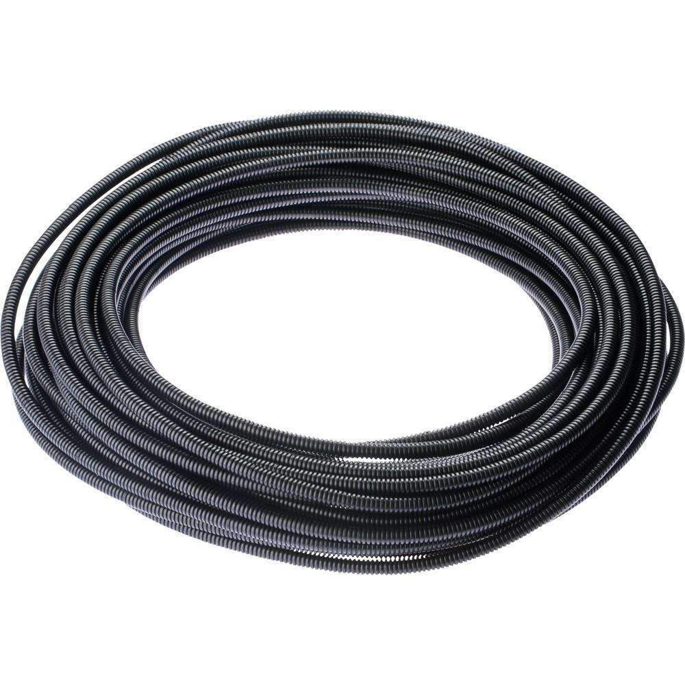 【製造業者直送T】 ＰＡＮＤＵＩＴ コルゲートチューブ ポリエチレン 細長い切口なし 黒 CLTS38F-C