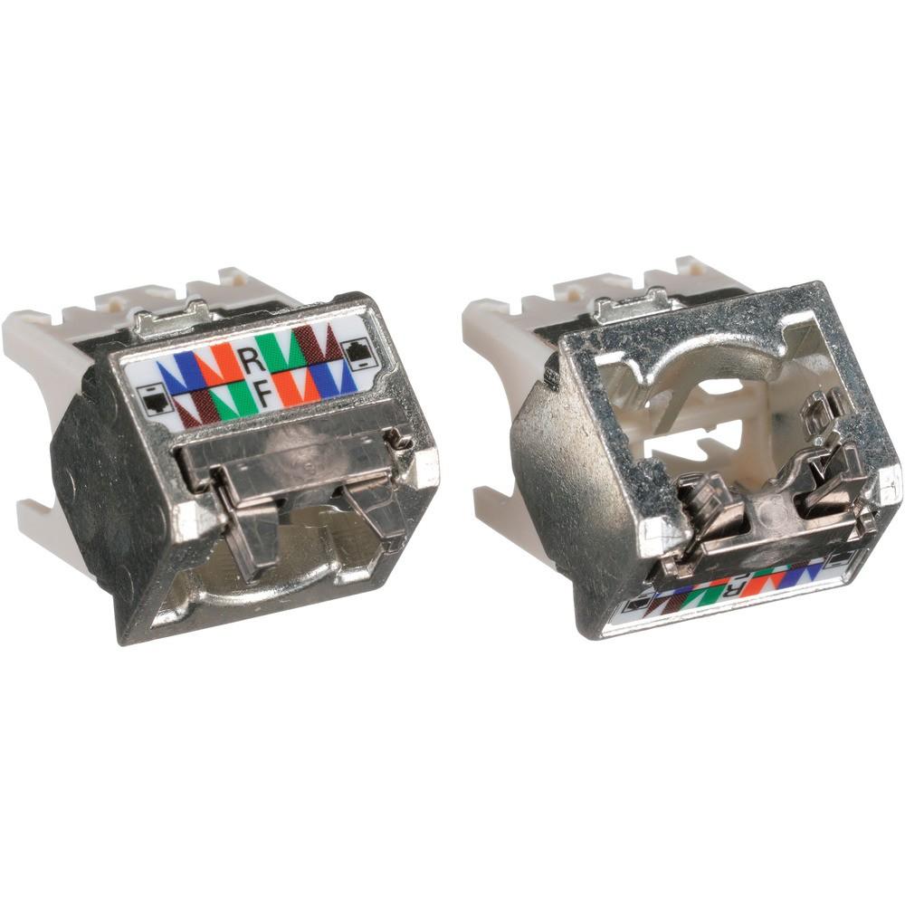 【製造業者直送T】 ＰＡＮＤＵＩＴ 範疇６ 上下４５度遮蔽物一角 遮蔽物付き添い人モジュラージャック用旗がしら 象牙色 ＣＪＳＵＤＣＡＰＩＷ－Ｘ CJSUDCAPIW-X