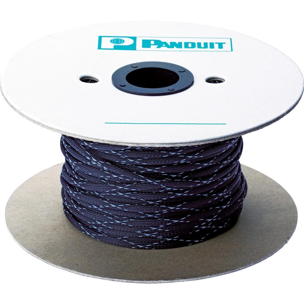 【製造業者直送T】 ＰＡＮＤＵＩＴ ネットチュ－ブ 難燃性手合い 黒 最大限度束線外径Φ（ファイ）５４．０×長さ１５．２４ｍ SE150PFR-LR0