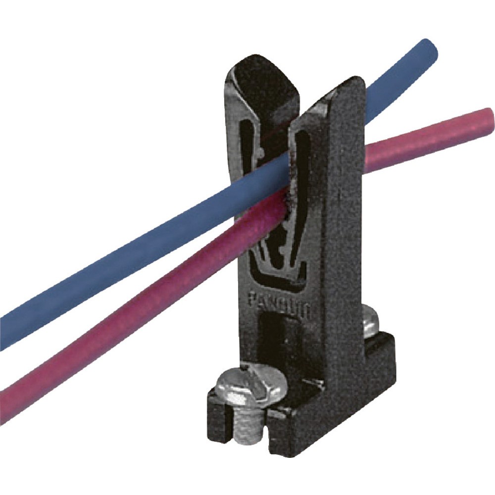 【製造会社直送T】 ＰＡＮＤＵＩＴ ハーネスボードアクセサリ ワイヤーエンドホルダー （１００個入） WEH-E8-C