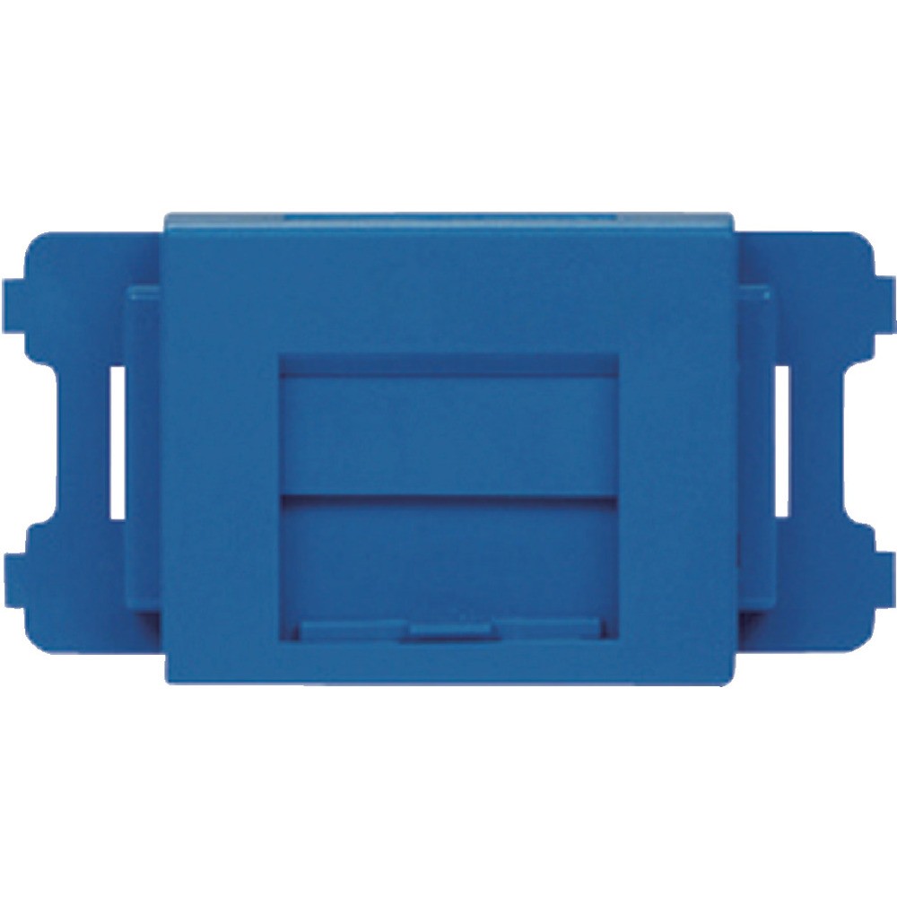 【製造業者直送T】 ＰＡＮＤＵＩＴ ＪＩＳ一皿用シャッター付き添い人アダプター 青 （１０個入） CMAOSSBU-X