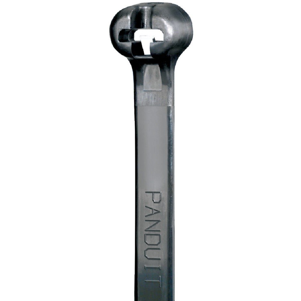 【製造業者直送T】 ＰＡＮＤＵＩＴ ステンレス鋼爪鍵を掛ける式ナイロン一緒になるダンス楽隊 耐候性黒 幅７．０粍 長さ４６０粍 １００本入り口・入口 ＢＴ５ＬＨ－Ｃ０ BT5LH-C0