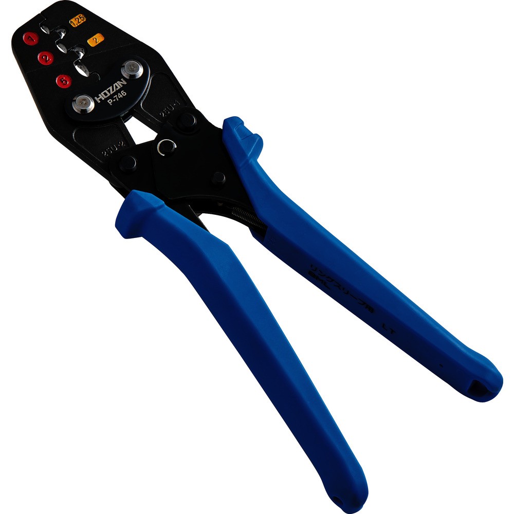 【製造会社直送T】 ＨＯＺＡＮ 圧着物の具（不成立閉端子・裸圧着端子用） P-746