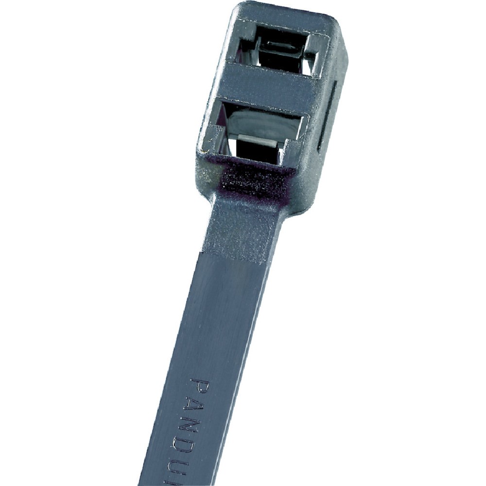 【製造業者直送T】 ＰＡＮＤＵＩＴ ダブル繰り返し一緒になるダンス楽隊 耐熱性黒 ７．６×３７３×１．９ （２５０本入） PLB4H-TL30