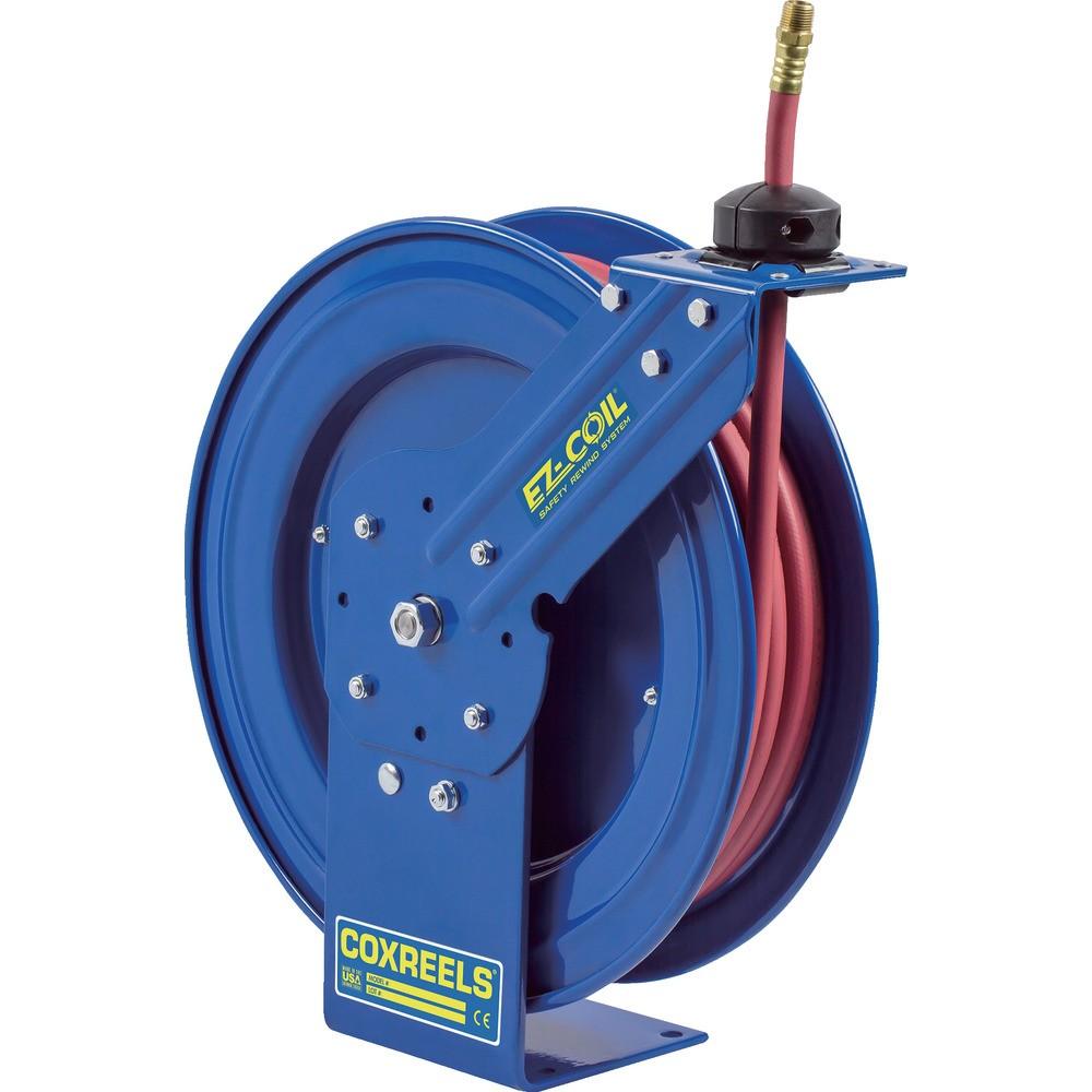 【製造会社直送T】 ＣＯＸＲＥＥＬＳ セーフティエアーホースリール 口径９．５粍×１５ｍ EZ-P-LP-350-BGX