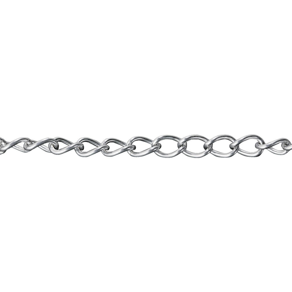 【製造業者直送T】 ＴＲＵＳＣＯ ステンレス鋼３０４マンテルチェーン ２．６ＭＭ×１０Ｍ TSM126-10M