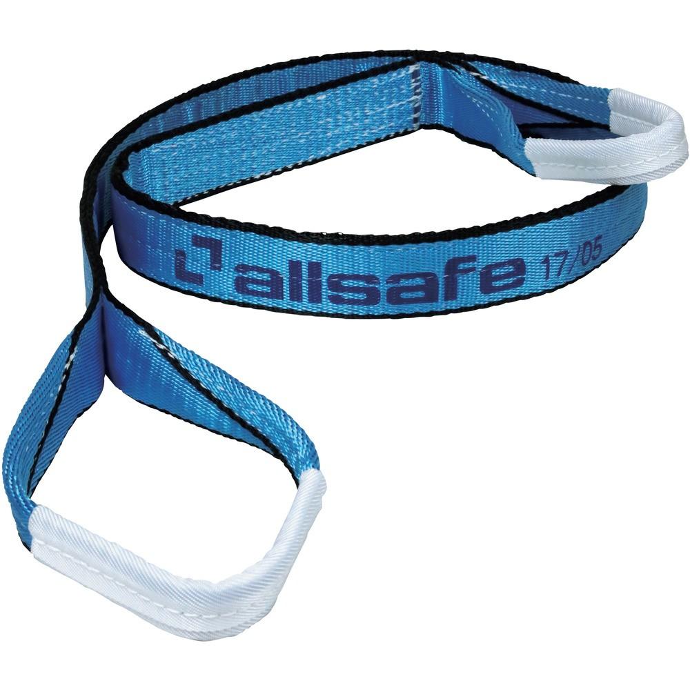 【製造会社直送T】 ａｌｌｓａｆｅ オールセーフスリングベルト３Ｅ２５ｘ７．５ｍ 天の原青碧 AS3E25-75