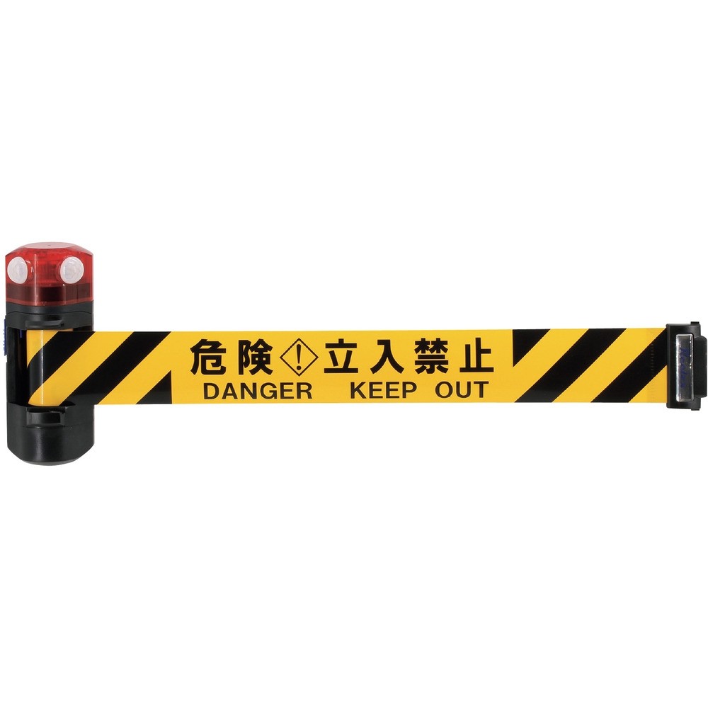 【製造業者直送T】 Ｒｅｅｌｅｘ 自動小銃一巻きＬＥＤバリアリールＬｏｎｇ磁石手合い（危ない立入禁止） BRS-606BLED