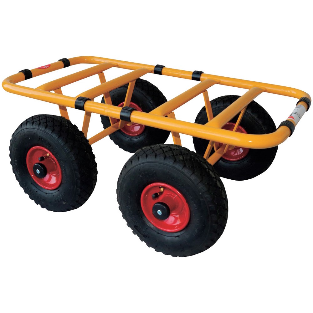【製造会社直送T】 ＲＡＶＥＮＤＯ ４輪一皿手押し車ＴＤ３００－４Ｗ 142649